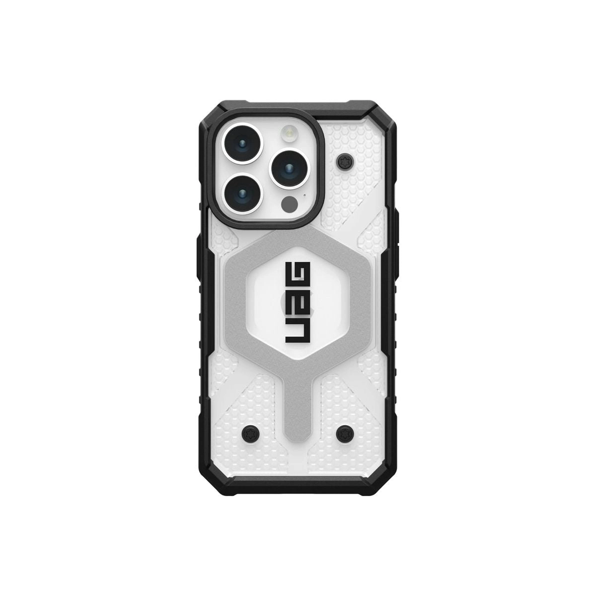 UAG Pathfinder Clear MagSafe Phone Case for iPhone 15 Pro