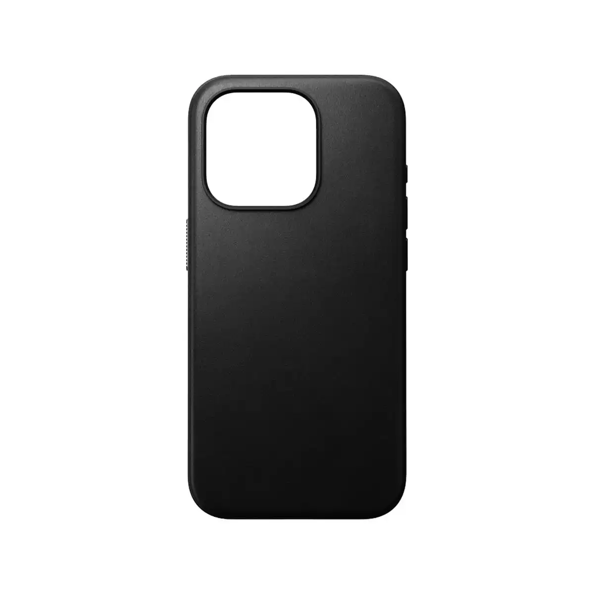 Nomad Leather Phone Case for iPhone 15 Pro - Black - NMD