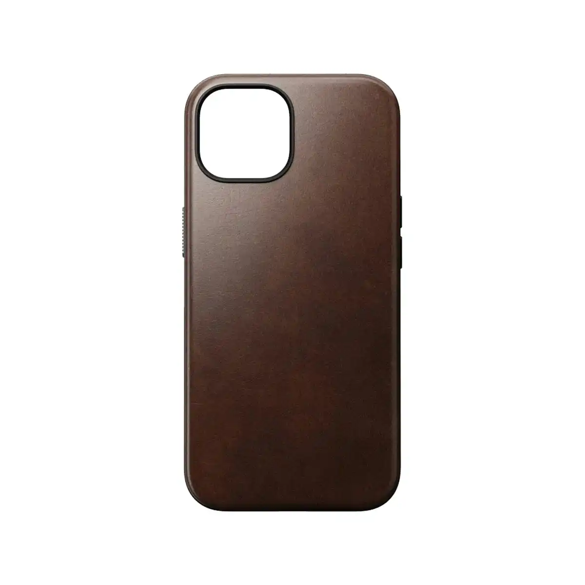 Nomad Leather Phone Case for iPhone 15 - Brown - Horween