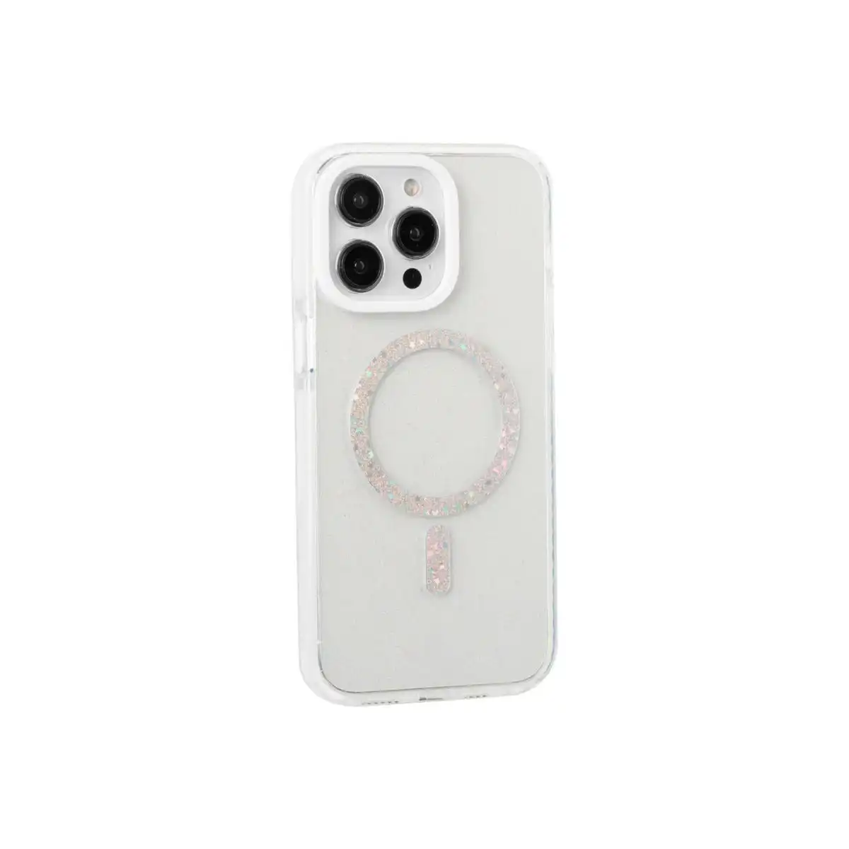 Impact Zero(R) Galaxy - Apple iPhone 15 Pro Max - Clear/Glitter