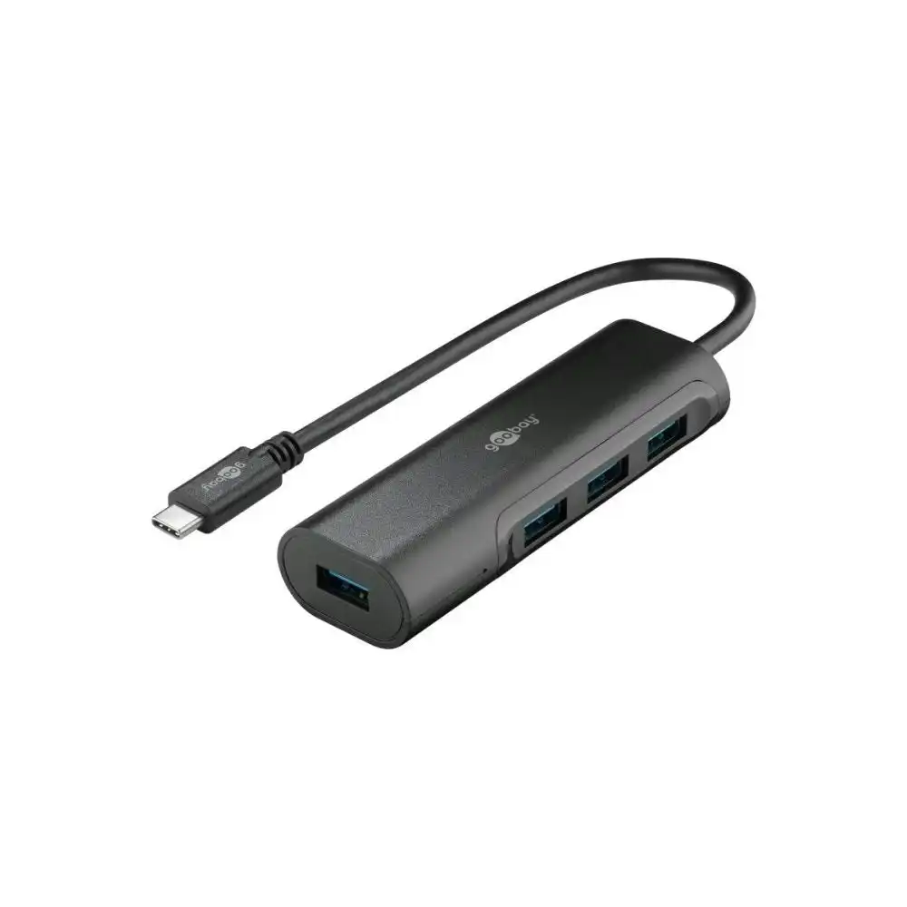 Goobay 4 port USB-C HUB black