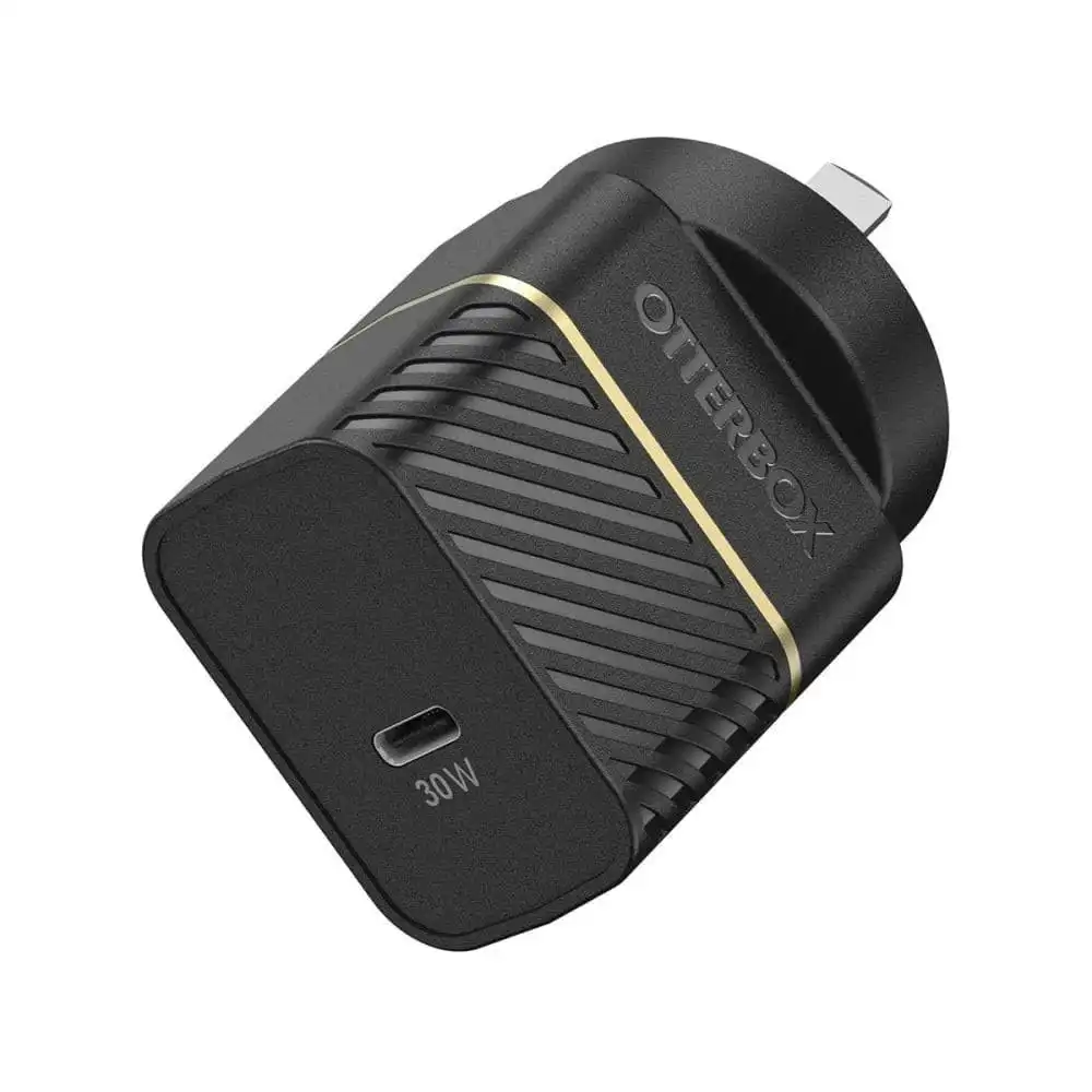 Otterbox USB-C GaN 30W Single Port Wall Charger - Black Shimmer