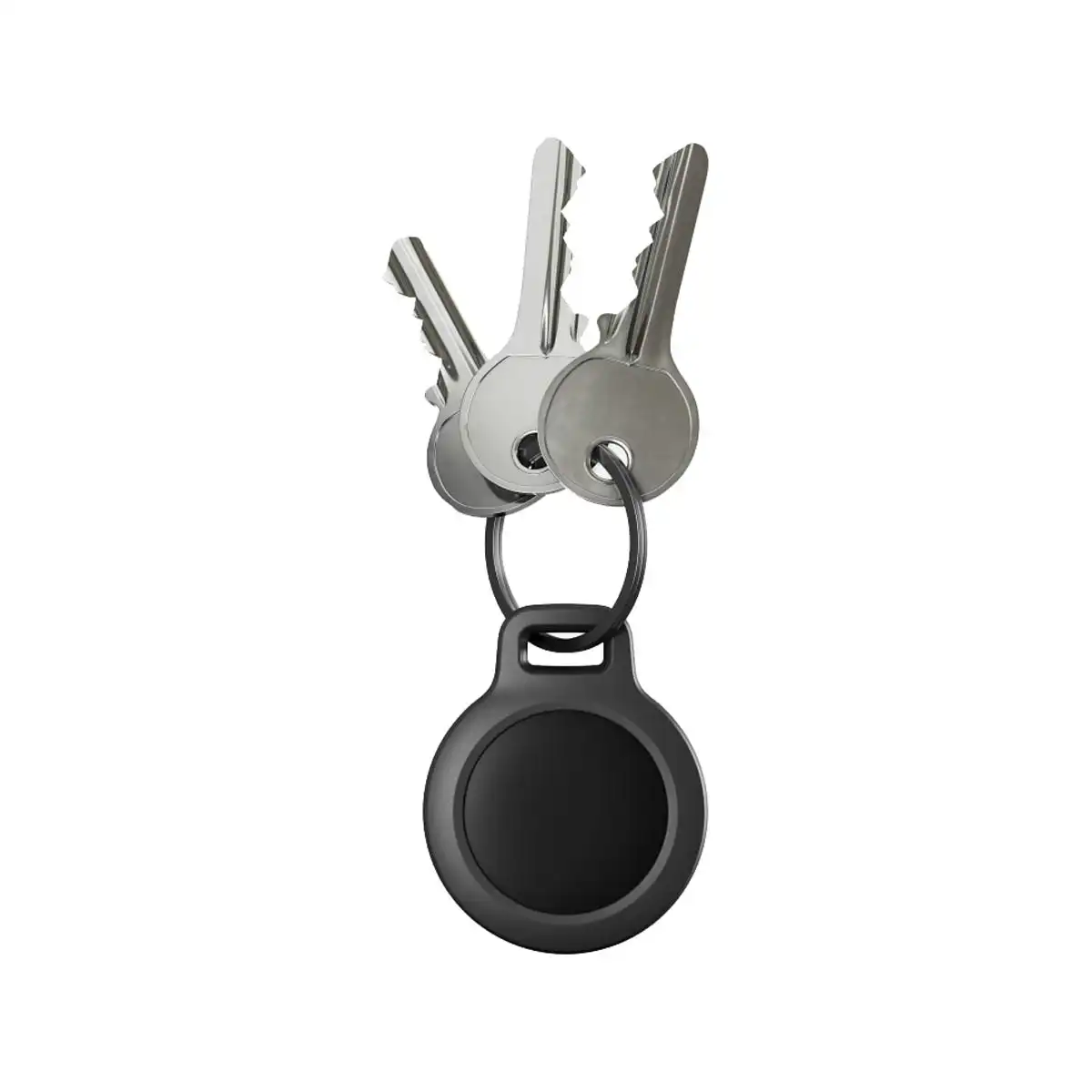 Nomad AirTag Rugged Keychain - Black