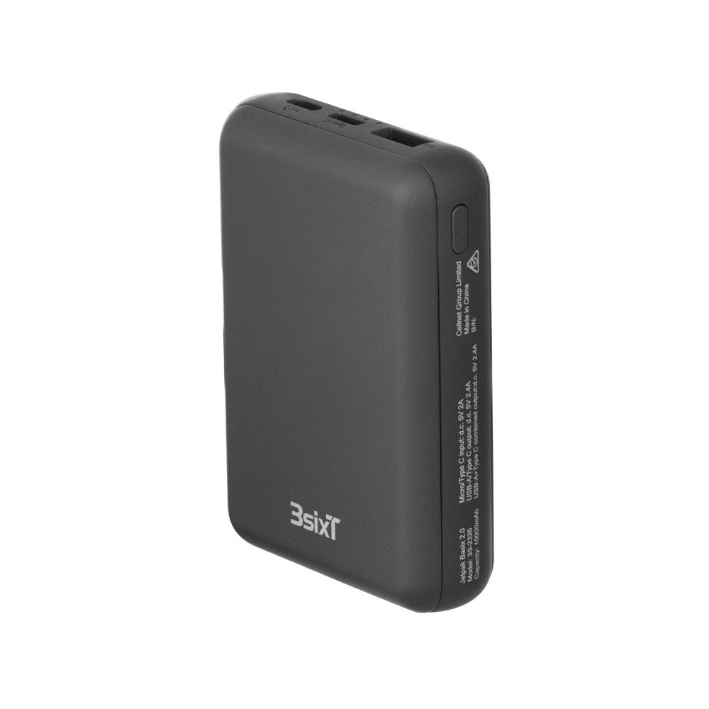 3sixT JetPak Basix 2.0 - 10000 mAh Power Bank