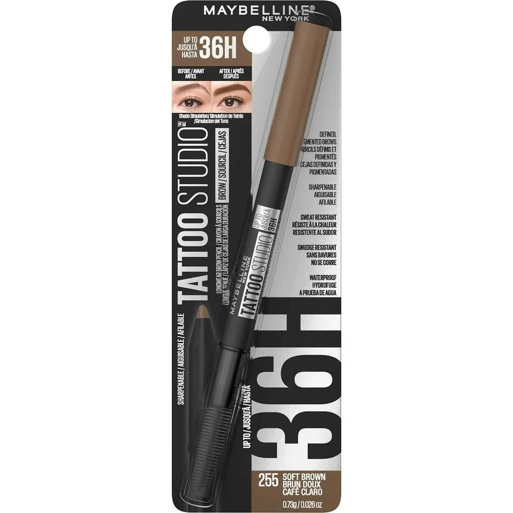 Maybelline Tattoo Studio Brow Pencil Soft Brown