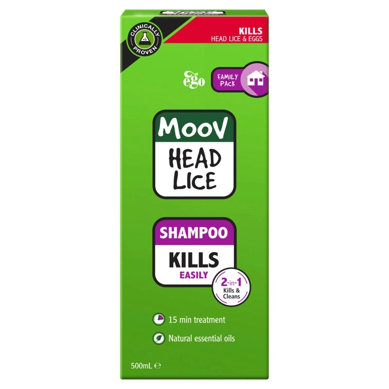 Ego MOOV Head Lice Shampoo 500ml