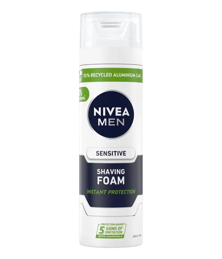 Nivea Men Sensitive Shaving Foam 200ml