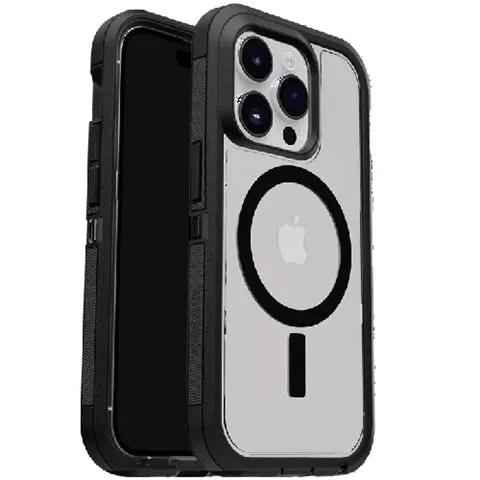 Otterbox Defender Xt Magsafe Case For Iphone 15 Pro - Clear/black