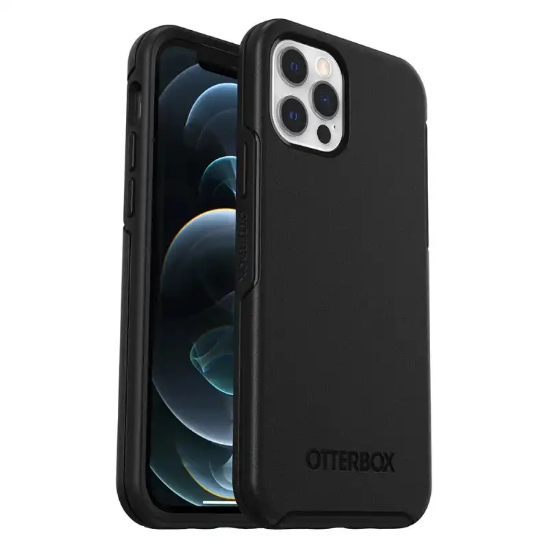 Otterbox Symmetry+magsafe Case For Apple Iphone 12/12 Pro - Black