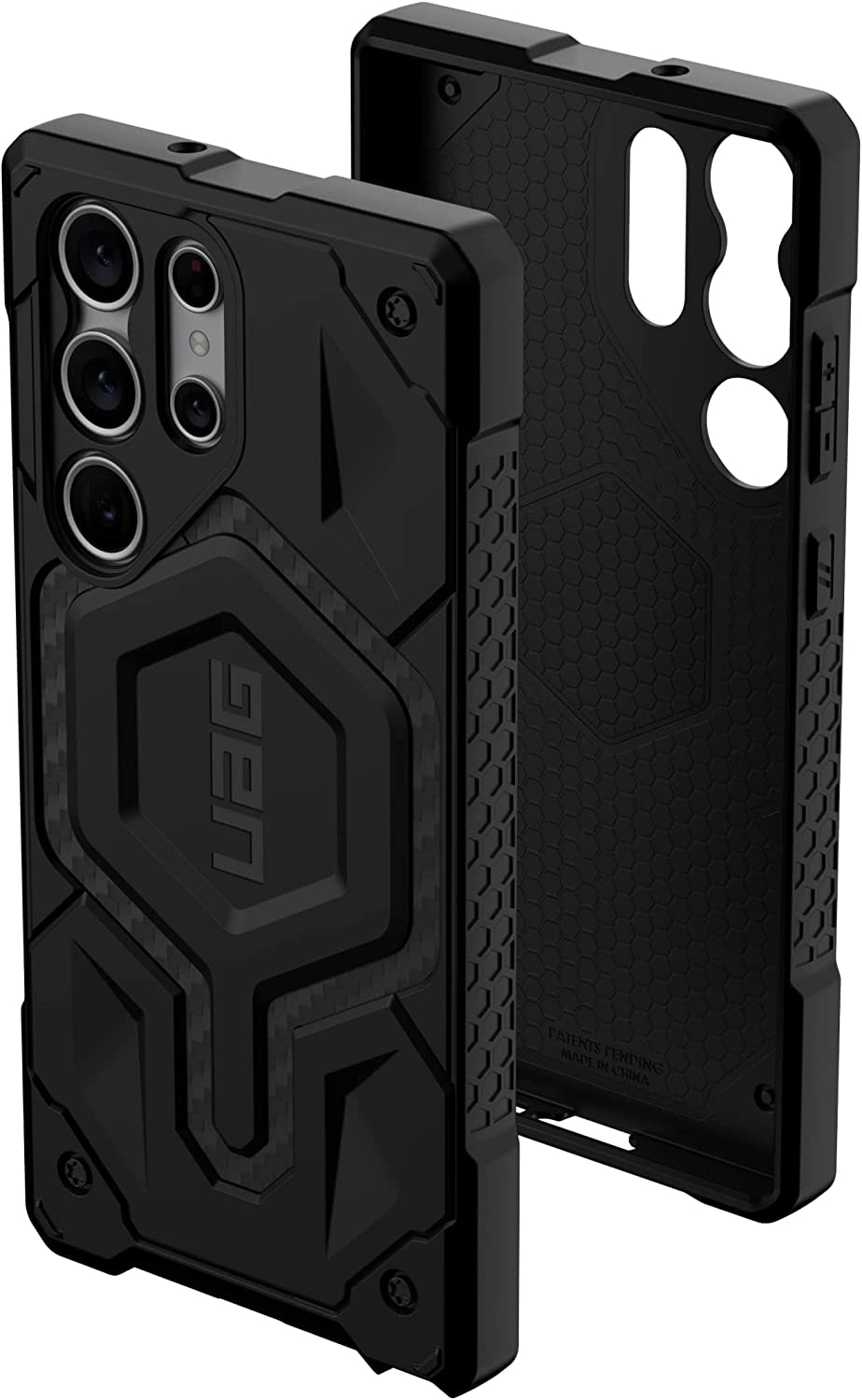 UAG Monarch Pro Case For Samsung Galaxy S23 Ultra - Carbon Fiber