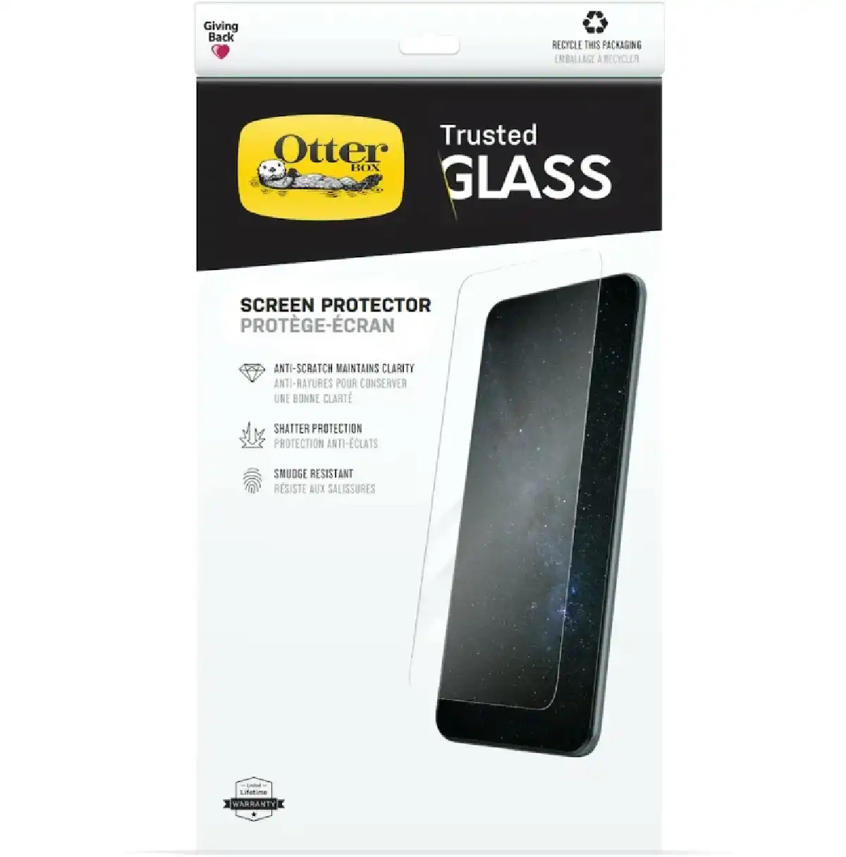 Otterbox Trusted Glass Screen Protector For Iphone 14 Pro Max