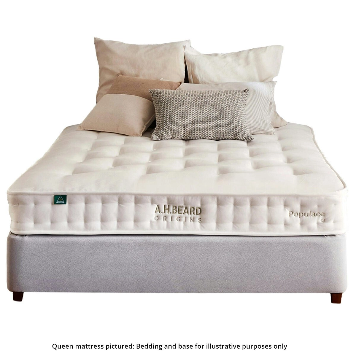 A.H. Beard Origins - Populace QI Firm King Single Mattress -