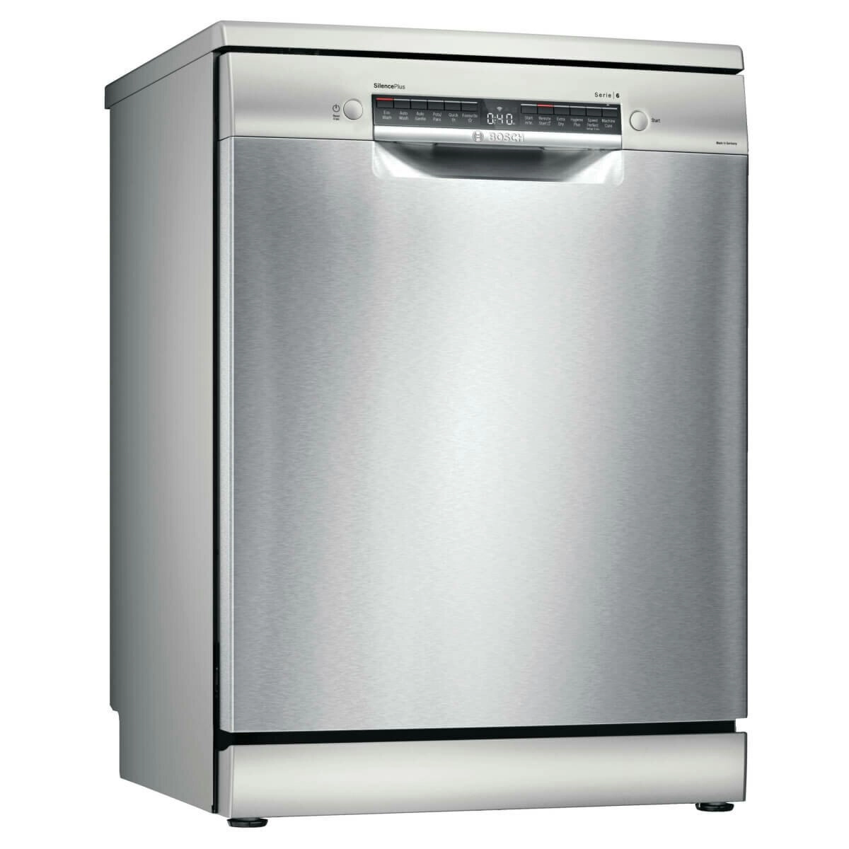 Bosch 60cm Series 6 Freestanding Stainless Steel Dishwasher