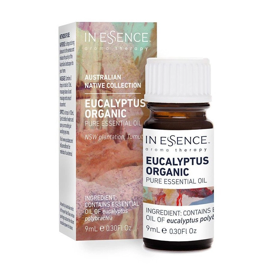 In Essence Australian Native Eucalyptus Organic Pure Essential Oil 9ml