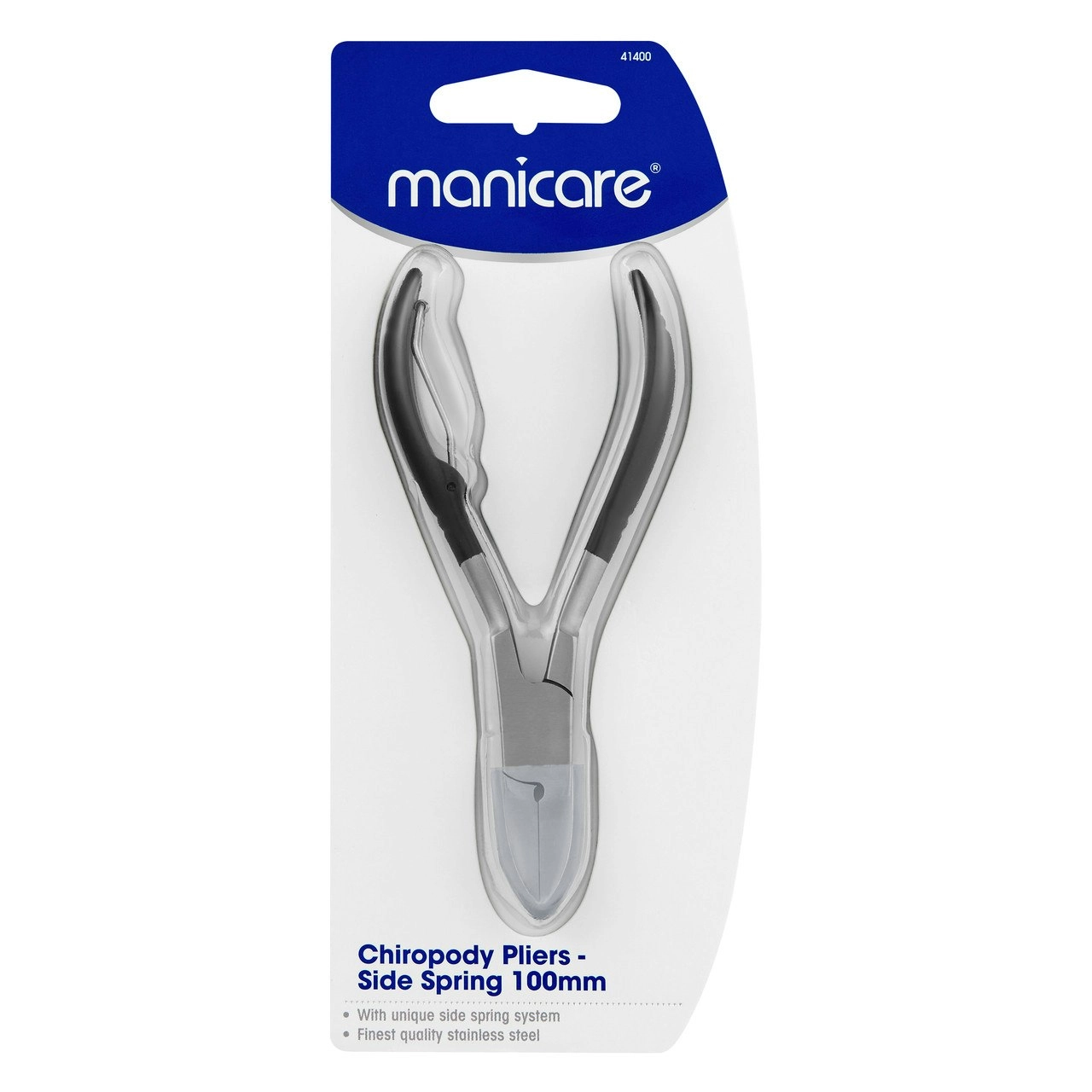 Manicare Chiropody Pliers, 100mm, with Side Spring