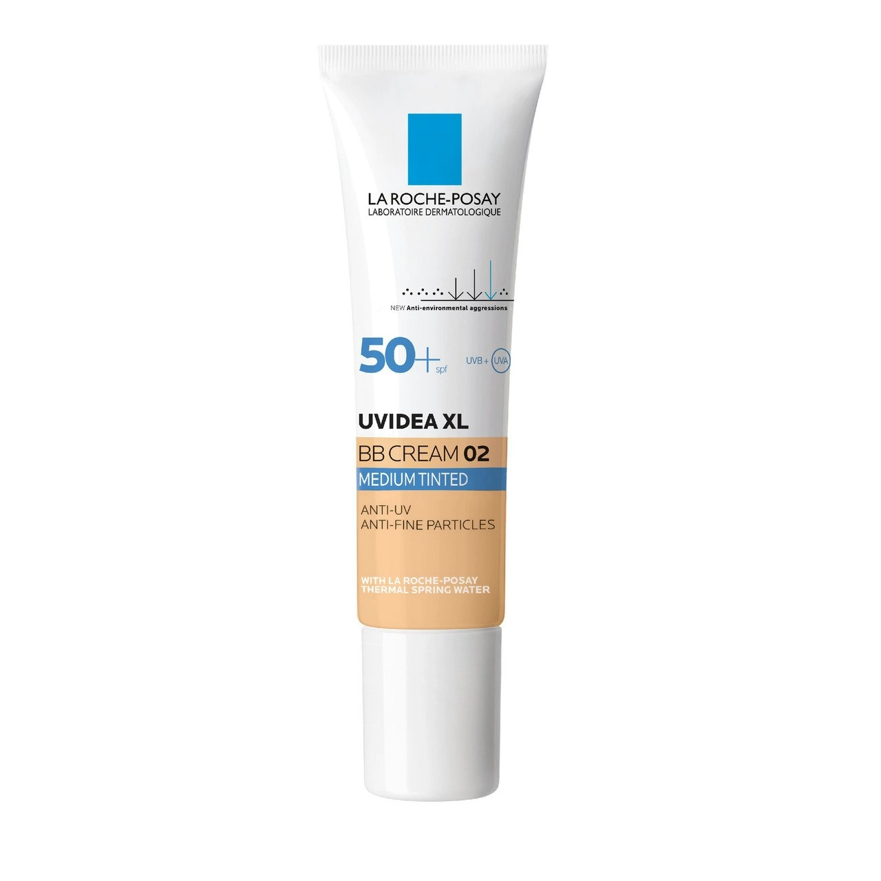 Uvidea Anthelios Tinted BB Cream SPF50+ 30mL Shade Medium