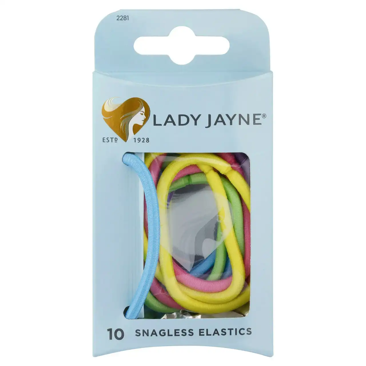 Lady Jayne Snagless Thick Elastics  - Pk 10