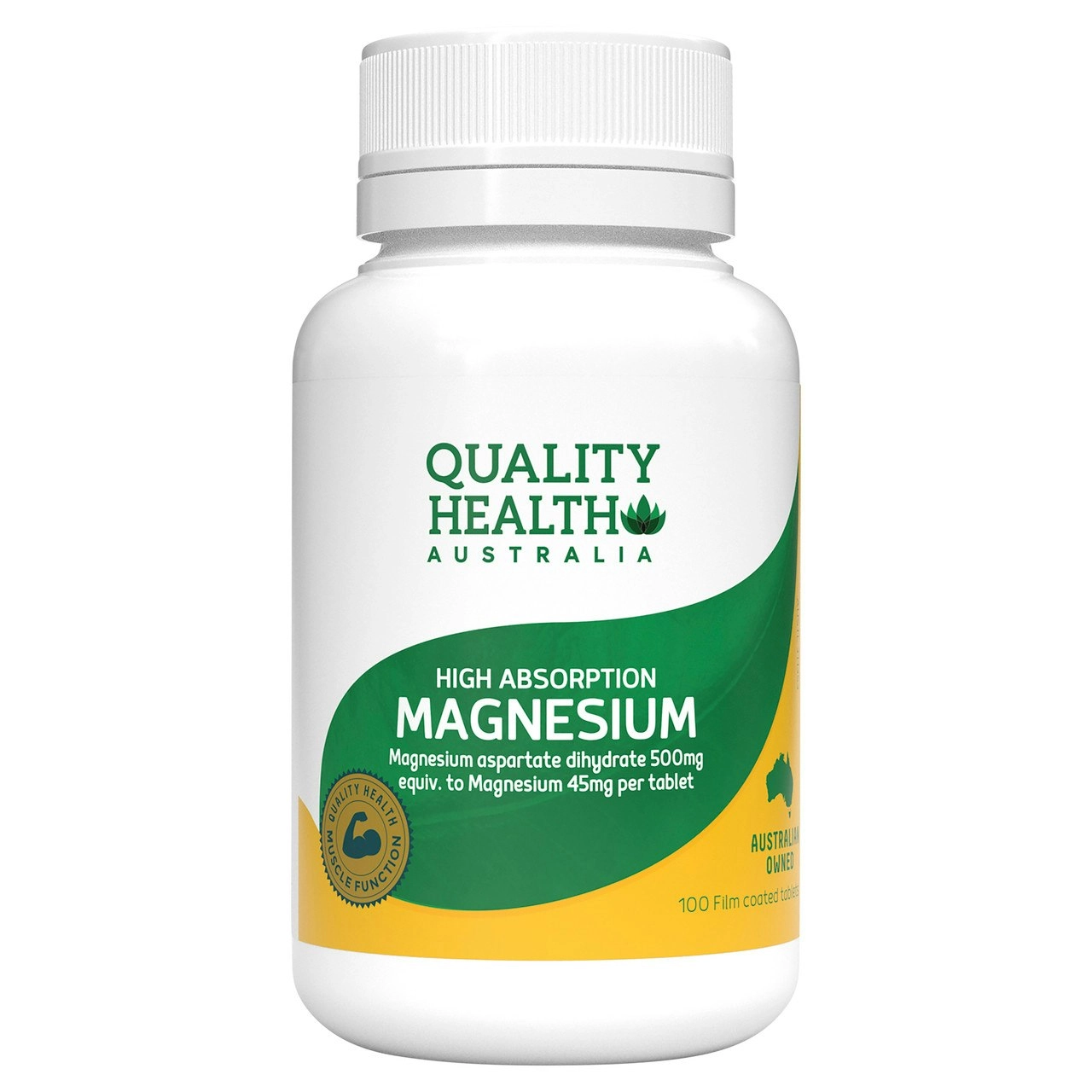 Quality Health Australia High Absorption Magnesium 100s