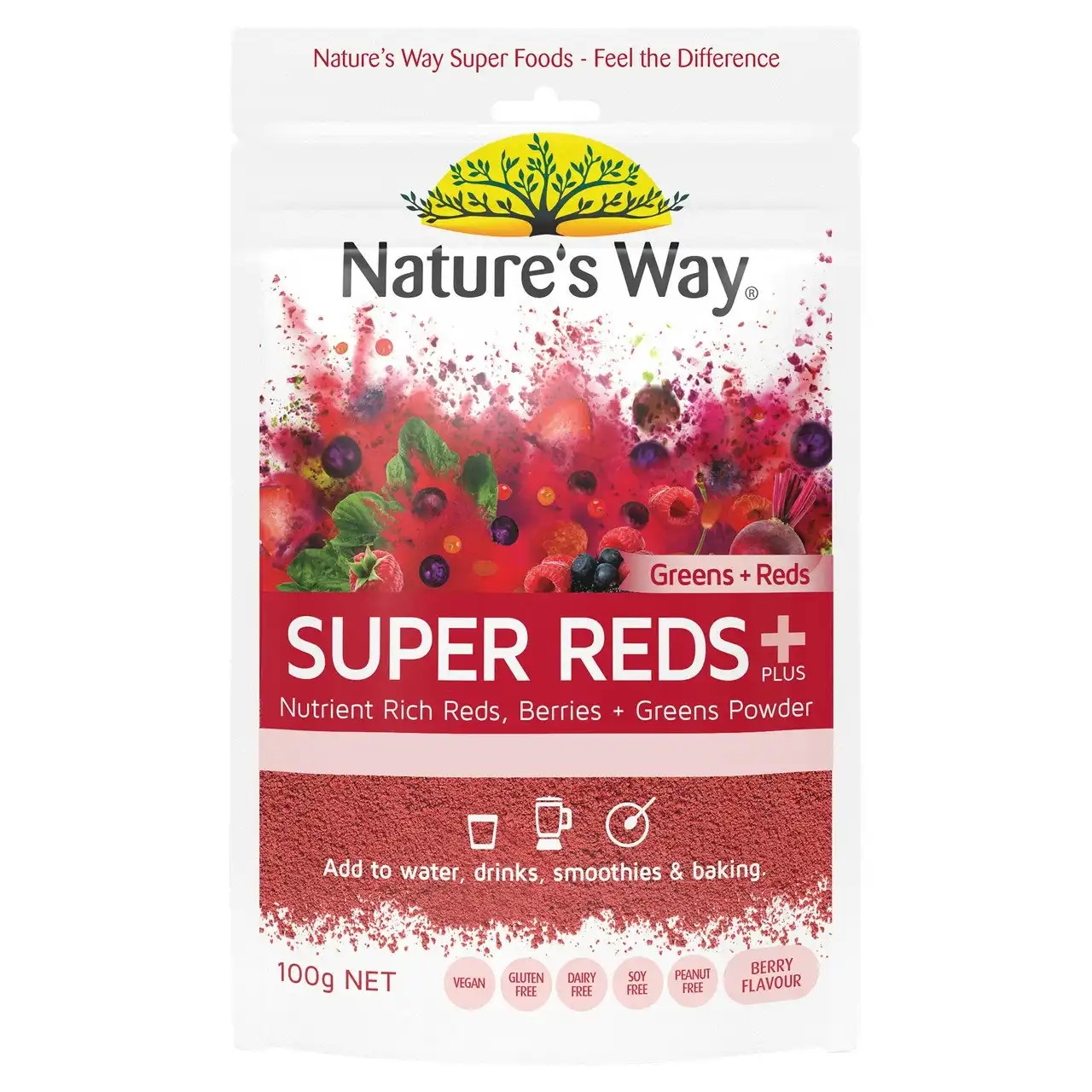 Nature's Way Super Greens Reds Plus 100g