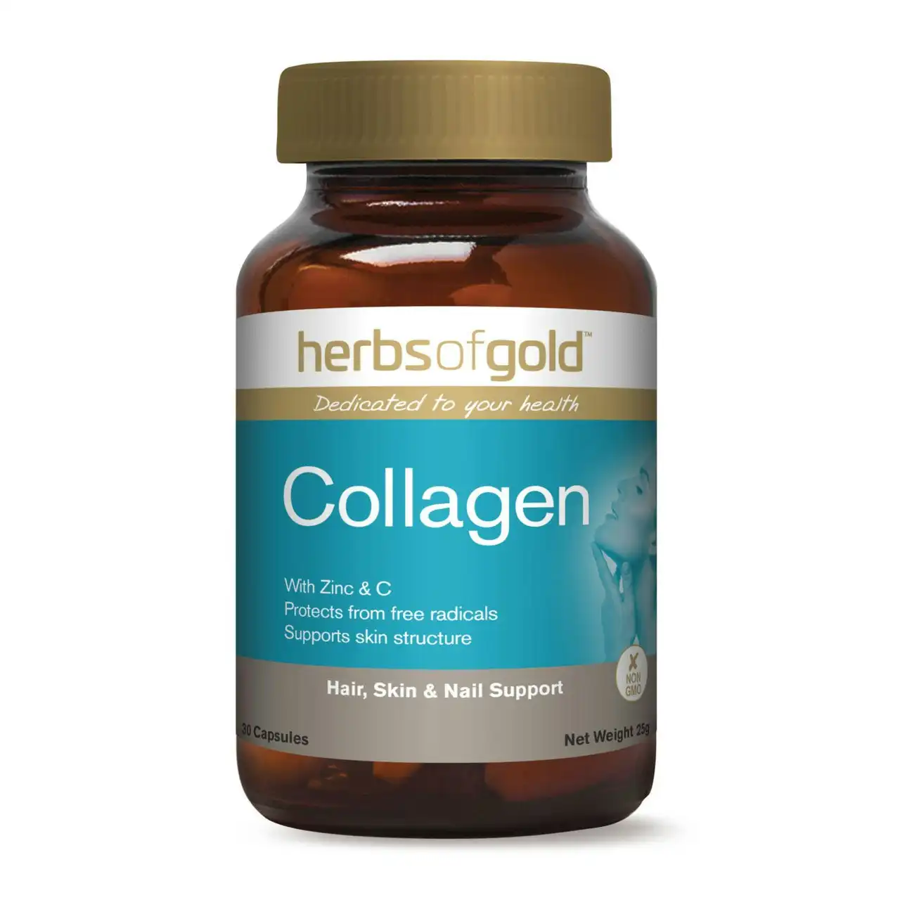 Herbs Of Gold Collagen 30 Capsules