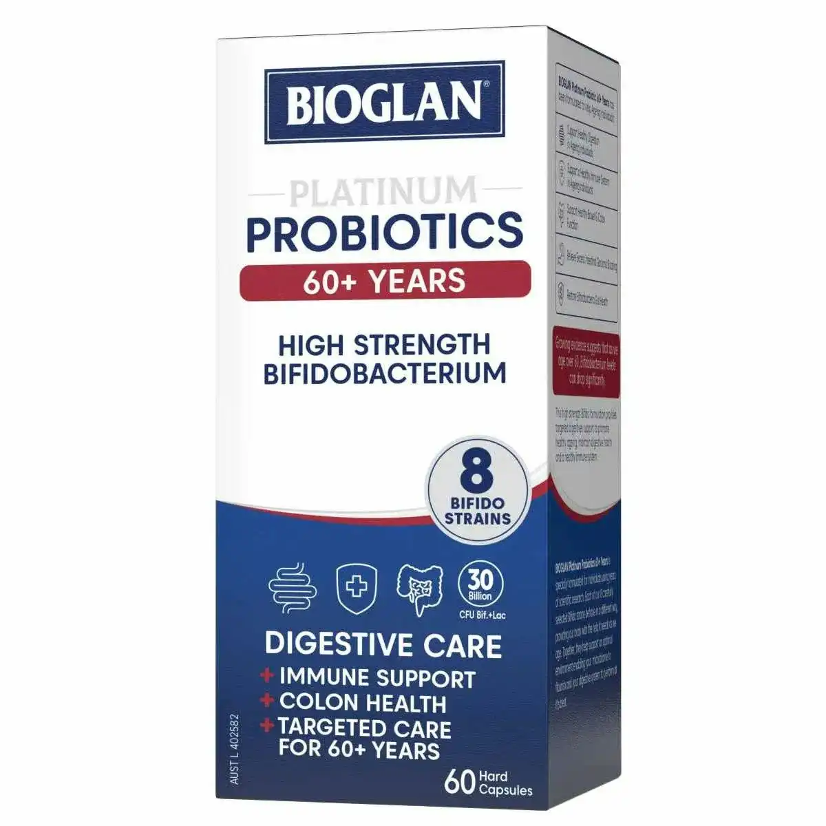 Bioglan Platinum Probiotics 60+ Years 60s