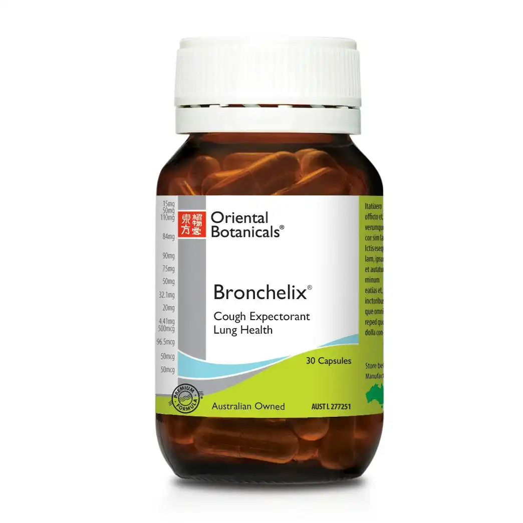 Oriental Botanicals Bronchelix 30 Capsules