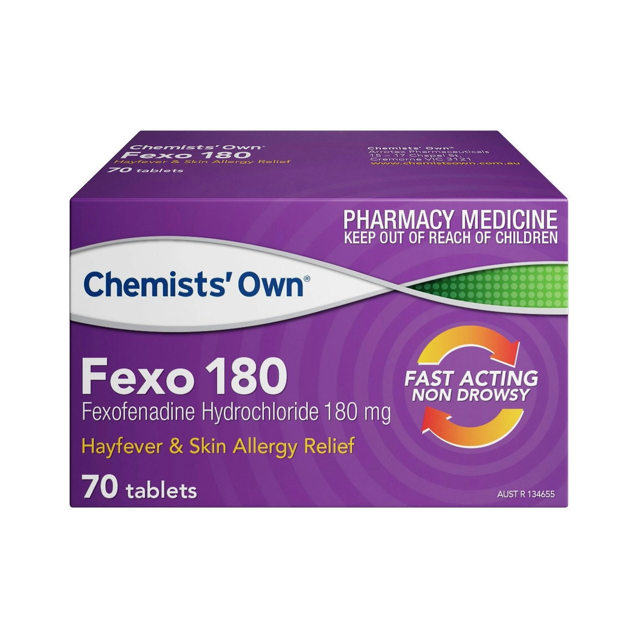 Chemists' Own Fexo Tablets 180mg 70