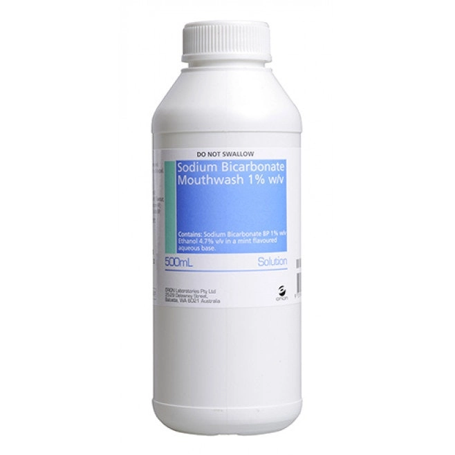 Sodium Bicarbonate Mouthwash 1% 500ml