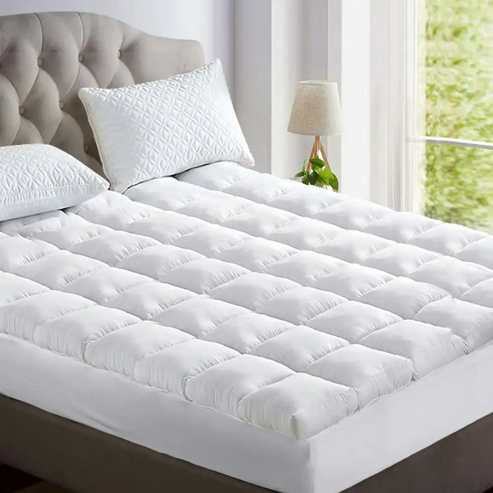 Giselle Bedding Mattress Topper Pillowtop Bamboo King