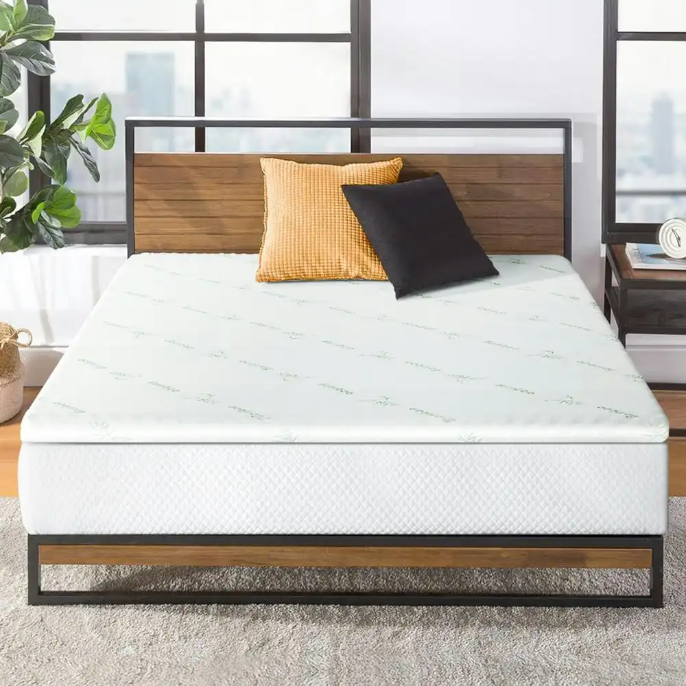 Giselle Bedding Memory Foam Mattress Topper Cool Gel 10cm King