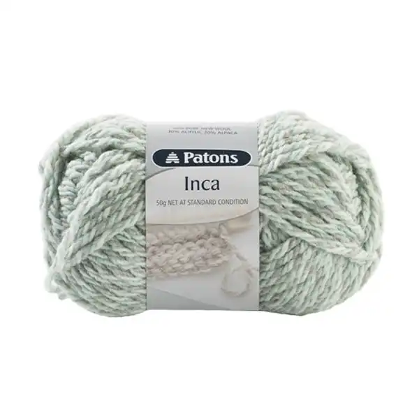 Patons Inca Yarn 14ply Crochet & Knitting Yarn, 50g Wool Acrylic Alpaca Yarn