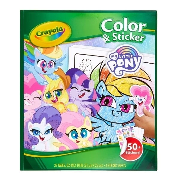 Crayola Color & Sticker Book, My Little Pony