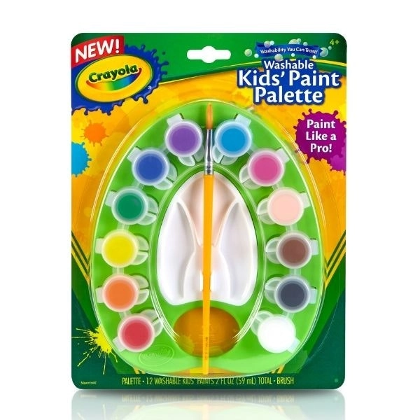 Washable Kids Paint Palette