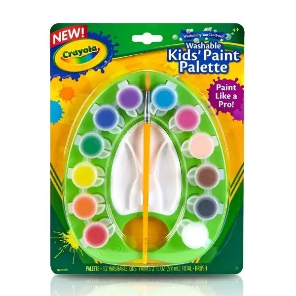 Washable Kids Paint Palette