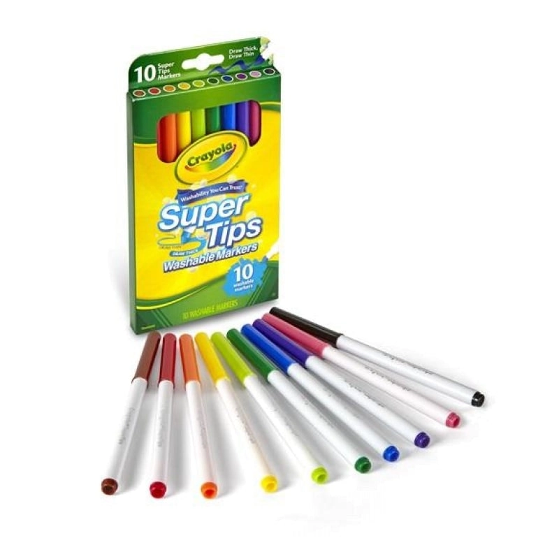 Crayola Supertips Markers- 10pk