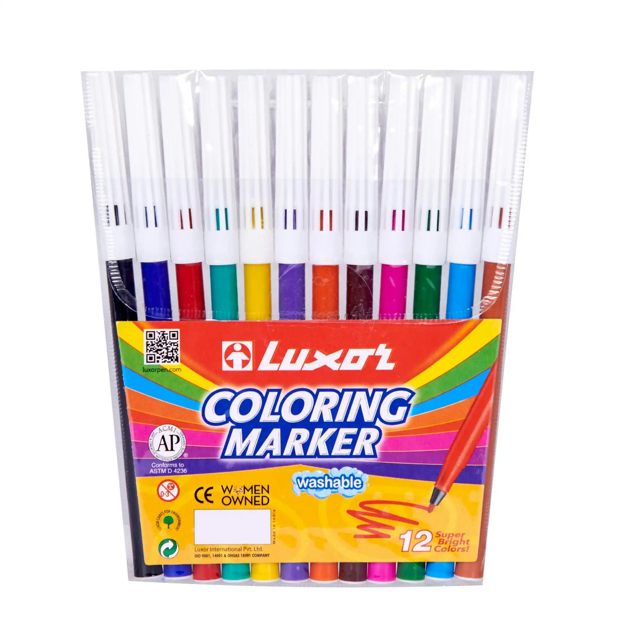 Luxor Coloring Markers