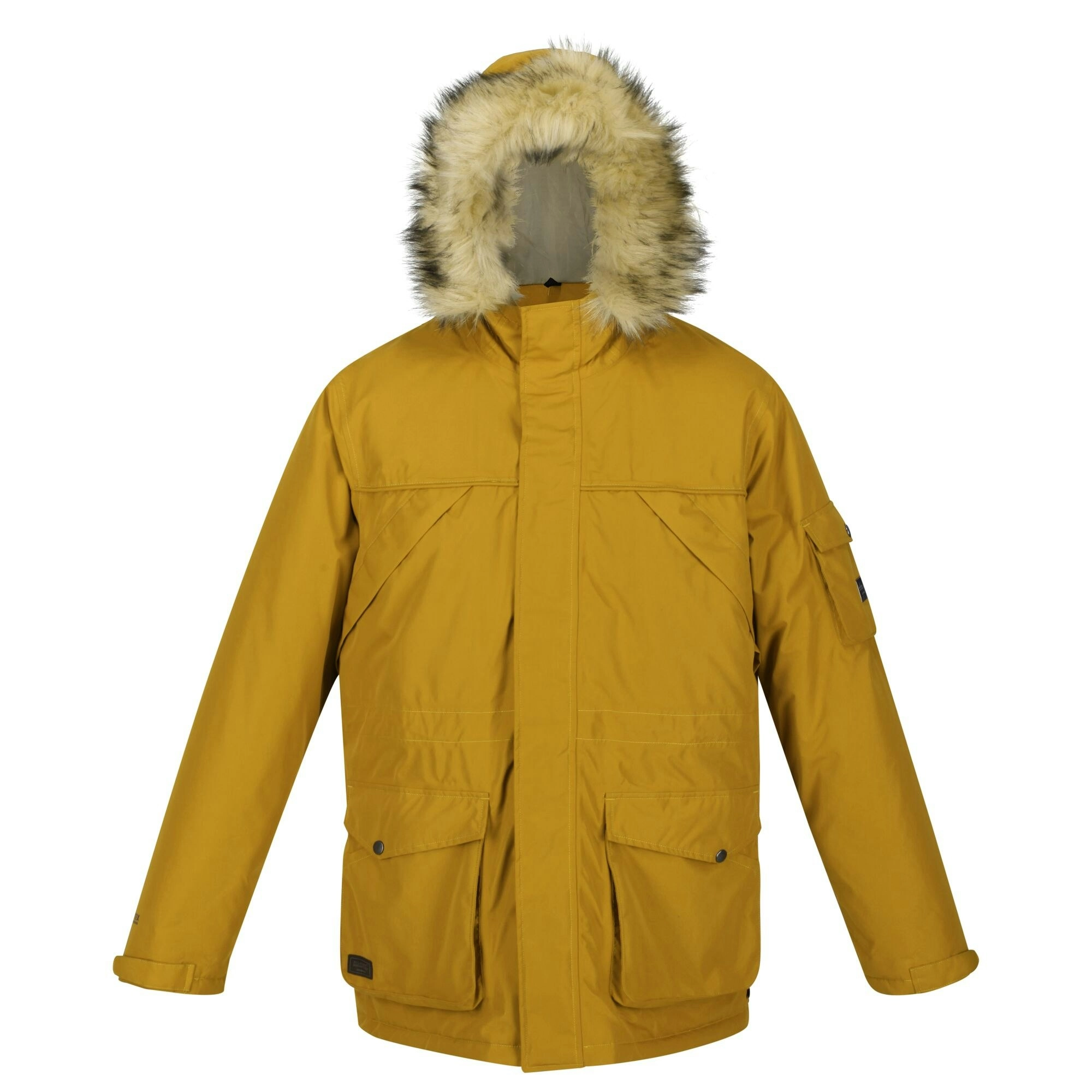 Regatta Mens Salinger II Faux Fur Insulated Parka