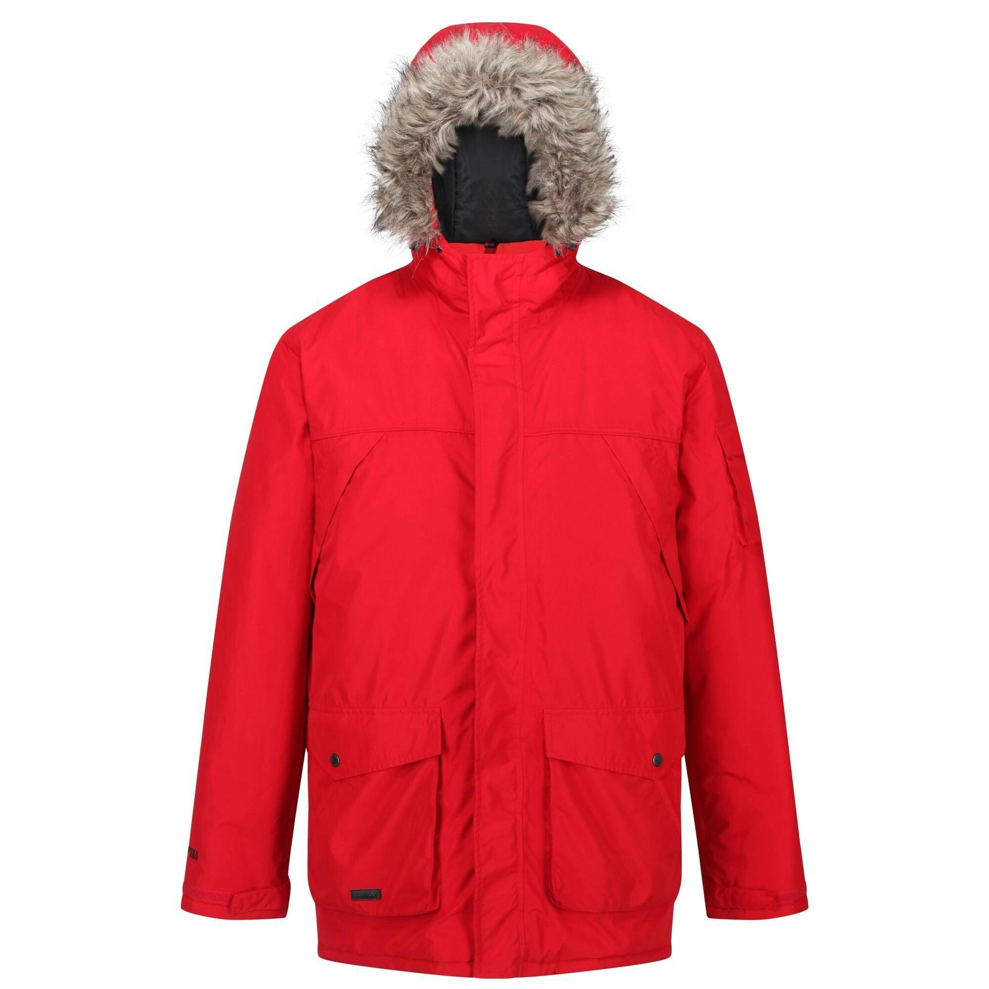 Regatta Mens Salinger II Faux Fur Insulated Parka