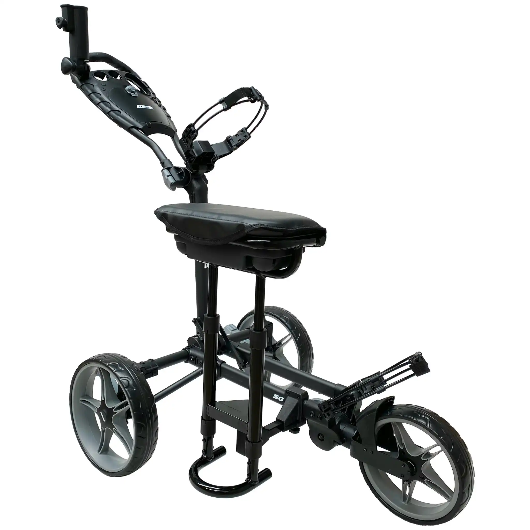 Stinger SG-5 Golf Push Buggy & Seat Kit Package