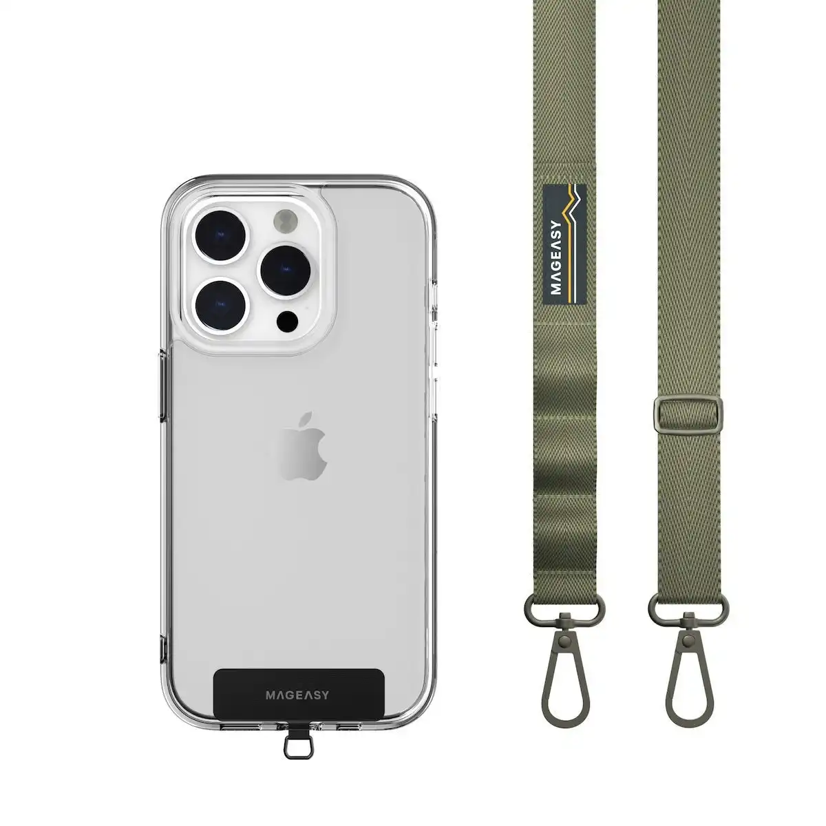 MagEasy Phone Strap & Strap Card 20mm - Army Green