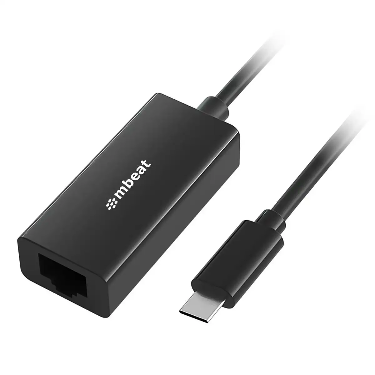 mBeat Usb-c Gigabit Ethernet Adapter - Black