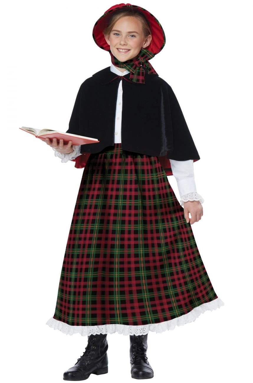 Holiday Caroler Girls Costume