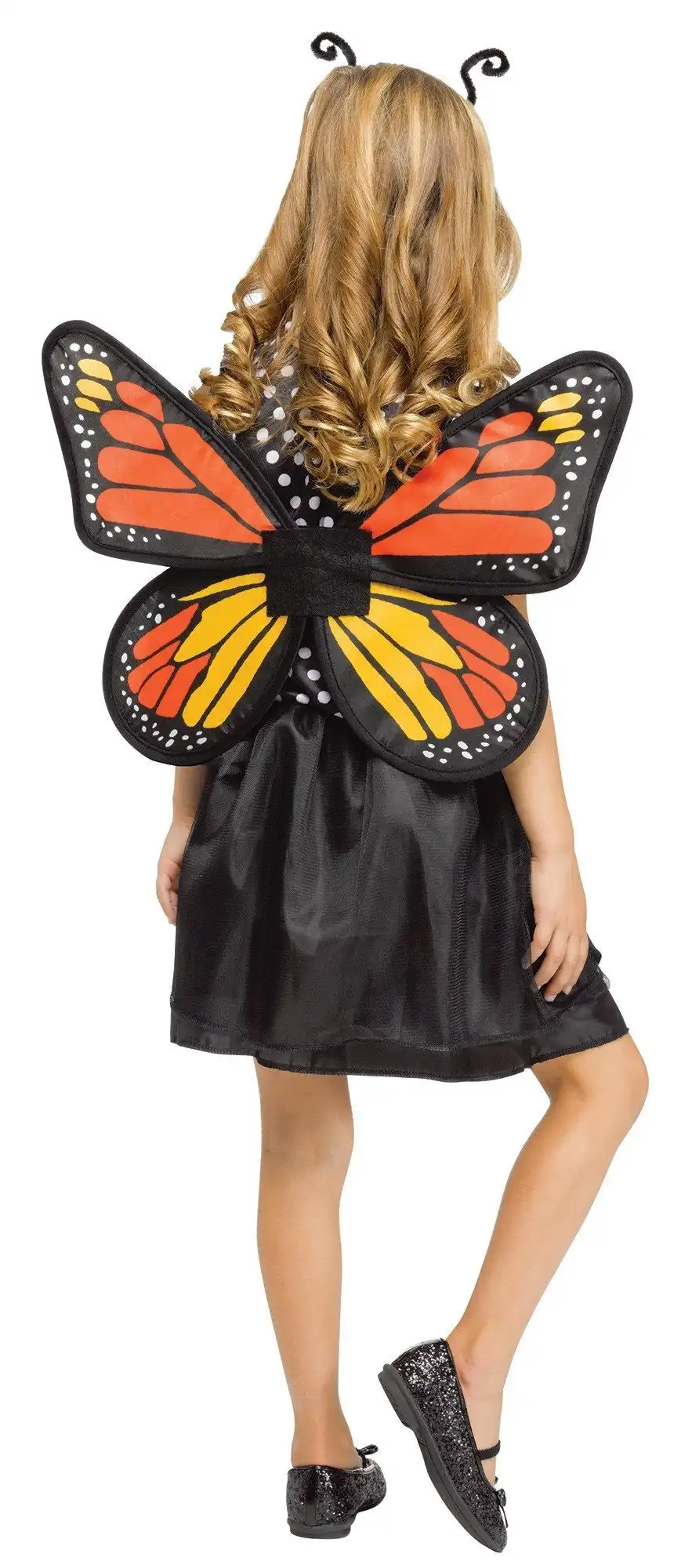 Monarch Princess Butterfly Girls Costume