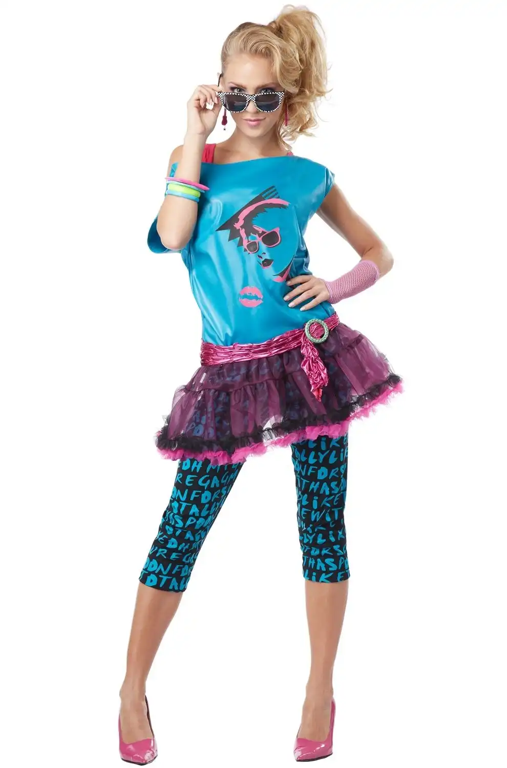 Valley Girl 80s Womens Costume