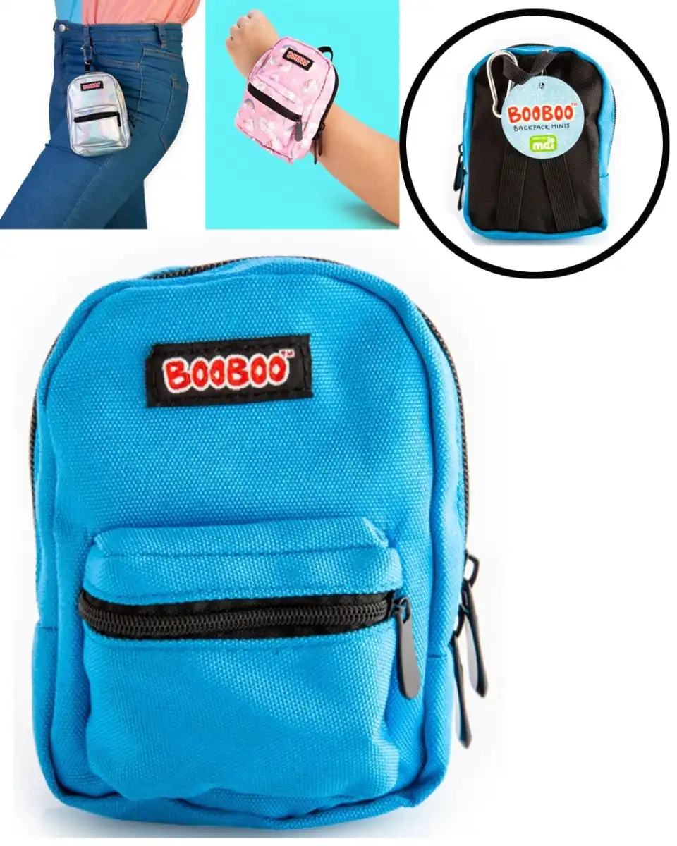 Neon Blue BooBoo Backpack Mini