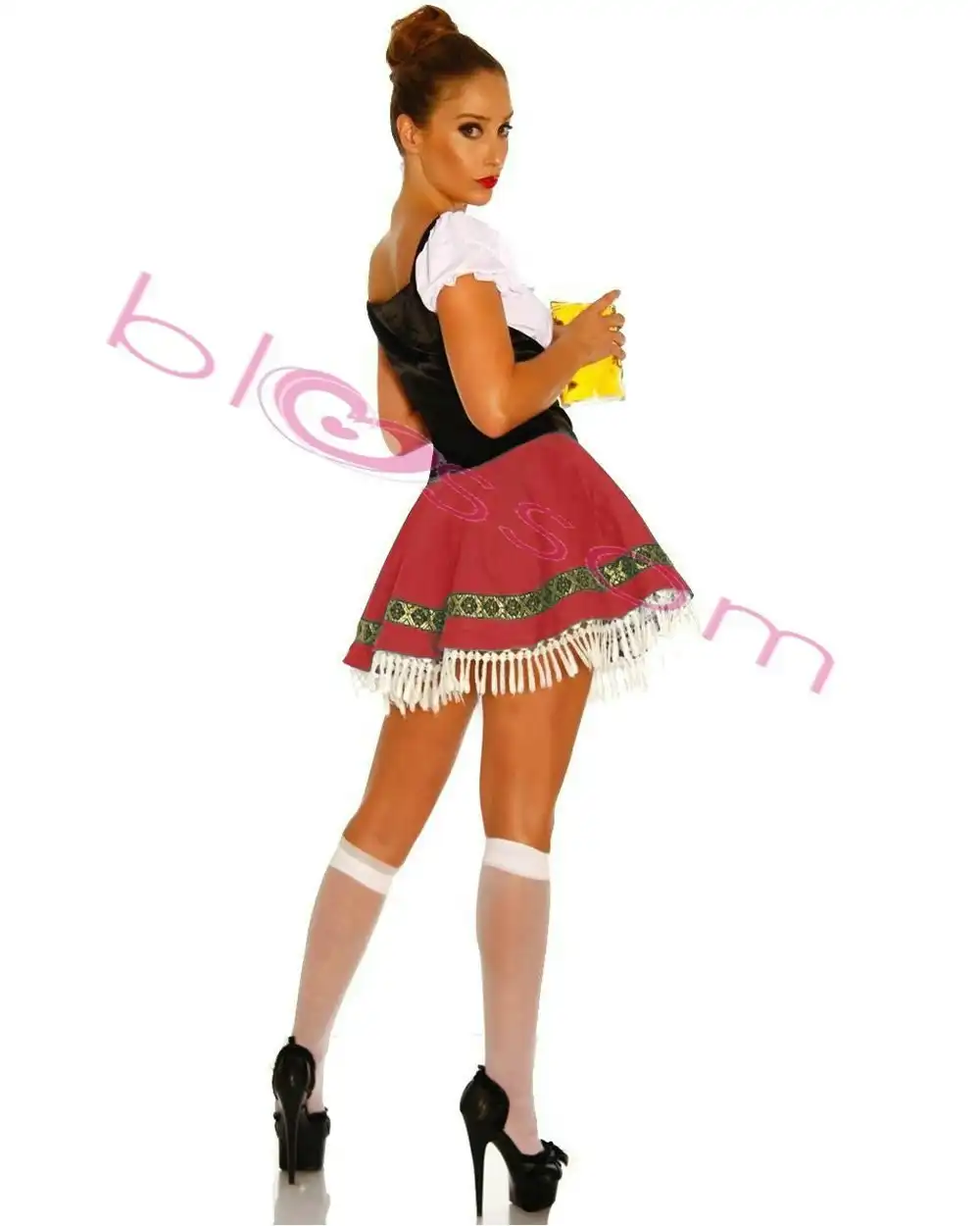 Traditional Oktoberfest Beer Wench Womens Costume
