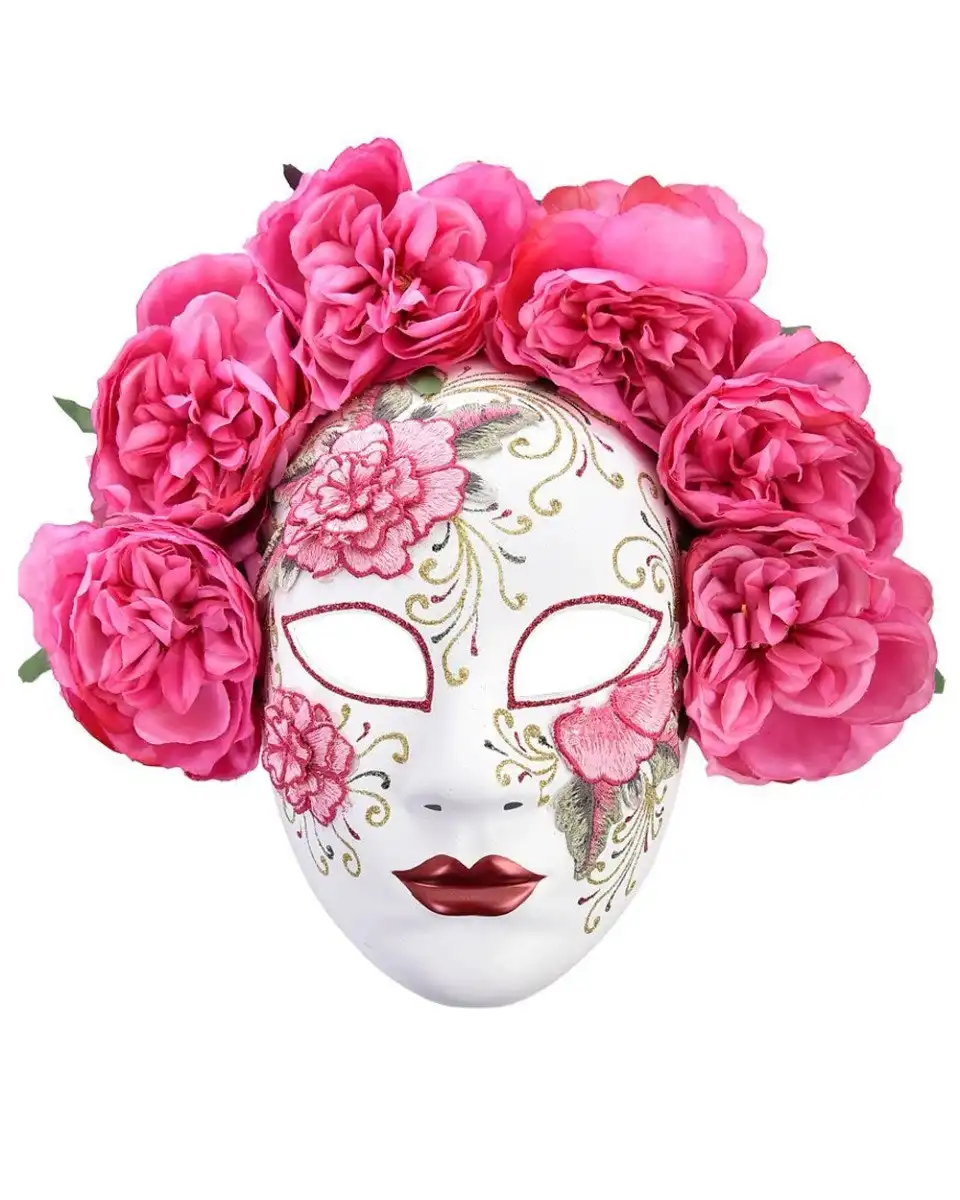 Florencia Floral Day Of Dead Mask