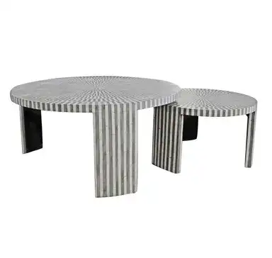 Zohi Interiors Eddy Coffee Tables - Two Nesting Tables