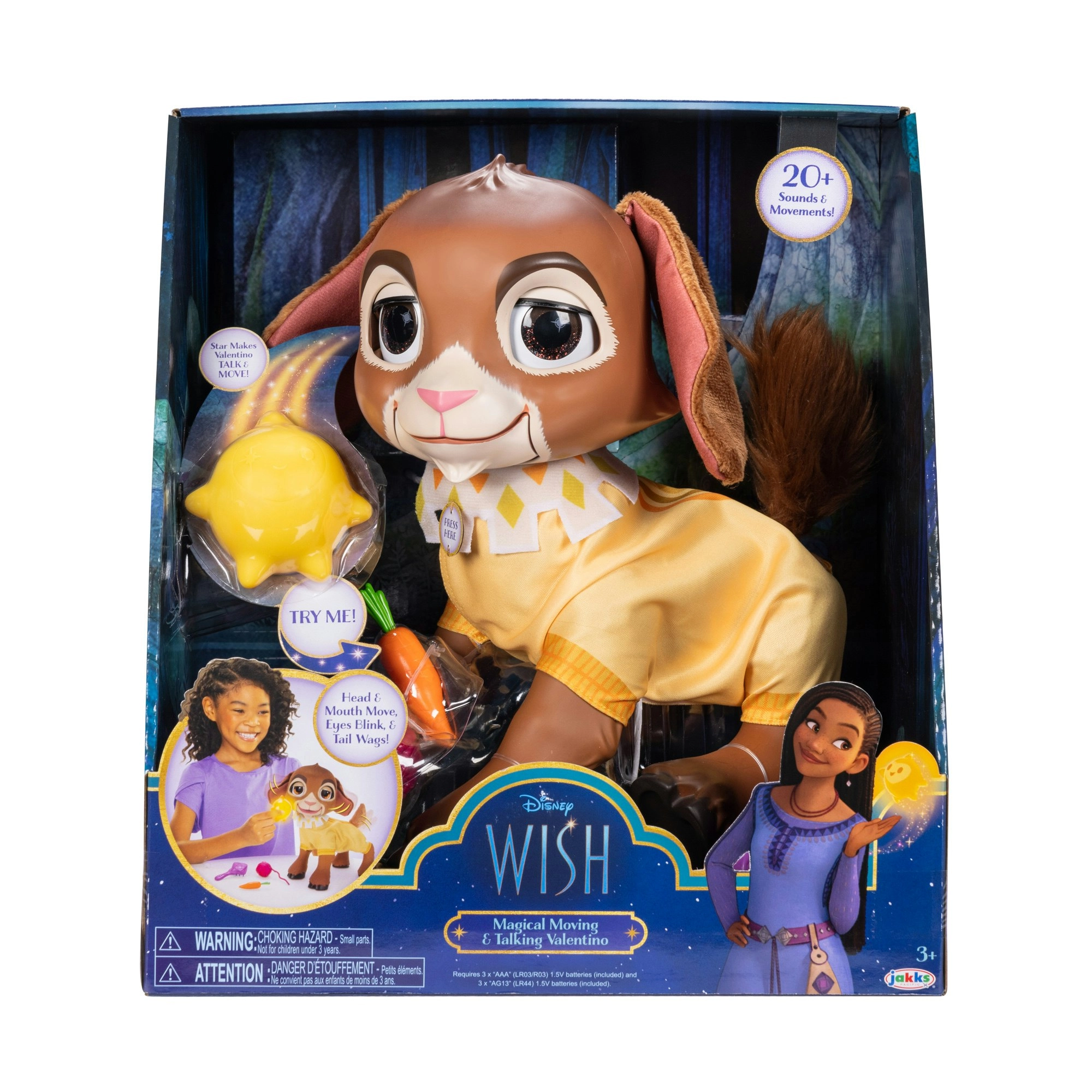 Wish - Interactive Valentino & Star Large Doll