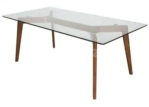 Stad Rectangular Coffee Table - Walnut